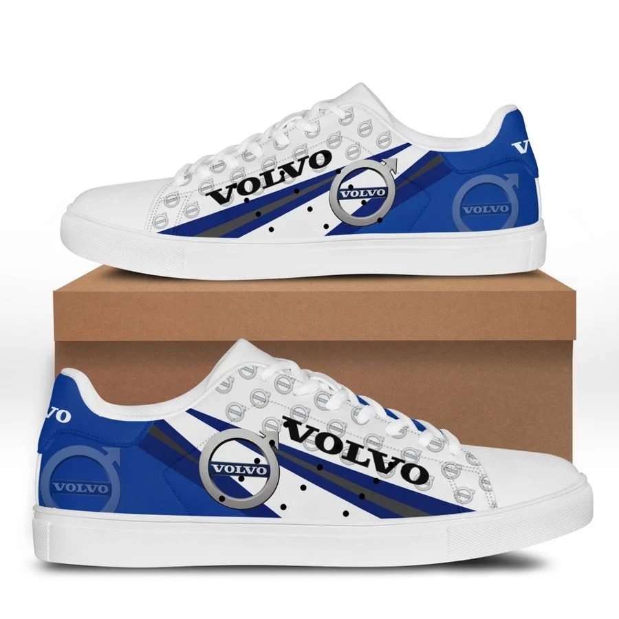 Volvo blue stan smith low top shoes 3
