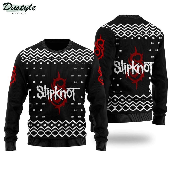 Slipknot 3d all over printed wool sweater
