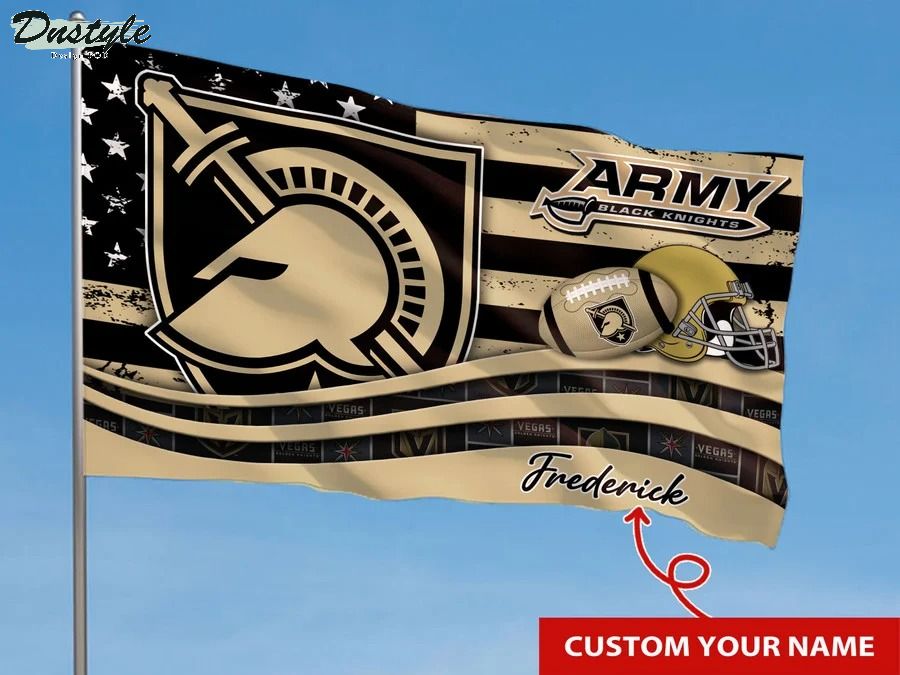 Army black knights NCAA custom name flag 1