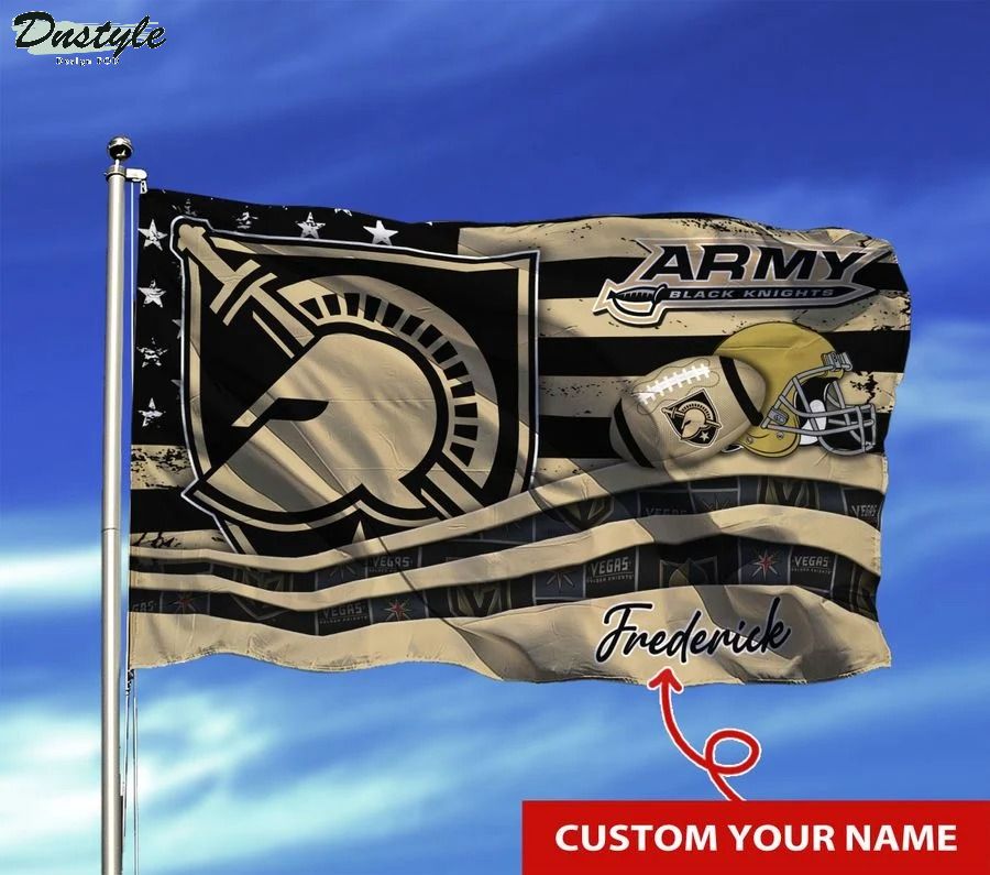 Army black knights NCAA custom name flag
