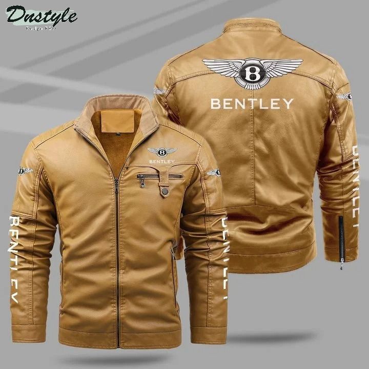 Benley fleece leather jacket 1