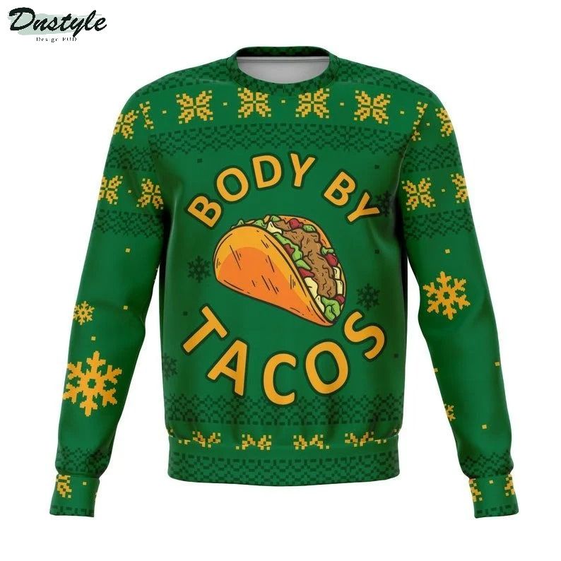 Body By Tacos Ugly Christmas Sweater