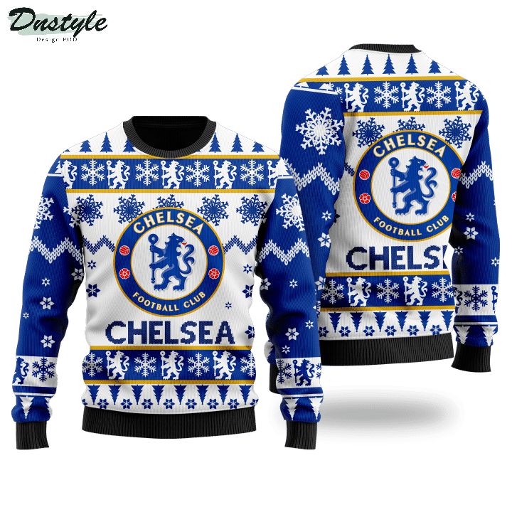 Chelsea 3d all over printed wool ugly sweater