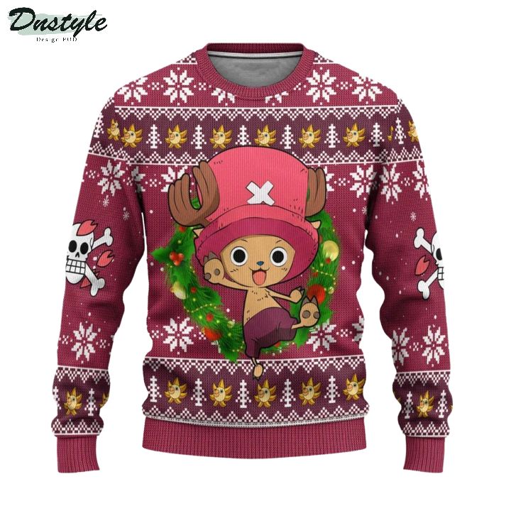 Chopper One Piece Anime Ugly Christmas Sweater 2