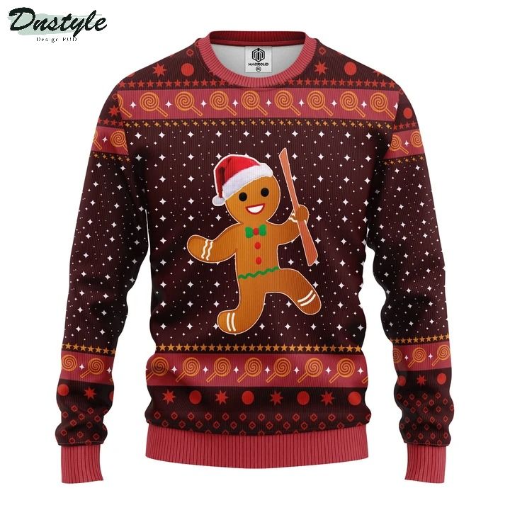 Cookie Gingerbread Ugly Christmas Sweater