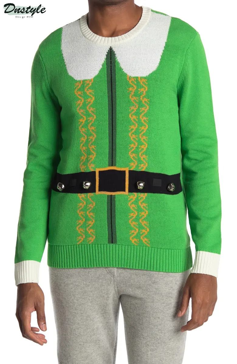 Elf Suit ugly christmas sweater
