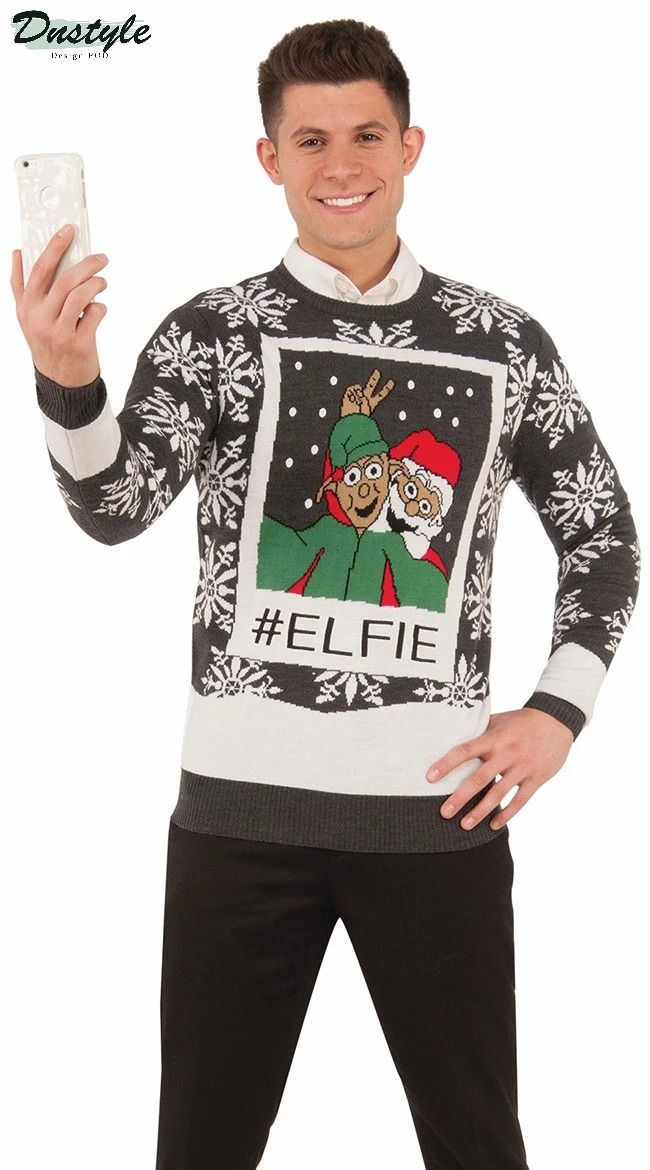 Elfie Holiday Ugly Christmas Sweater