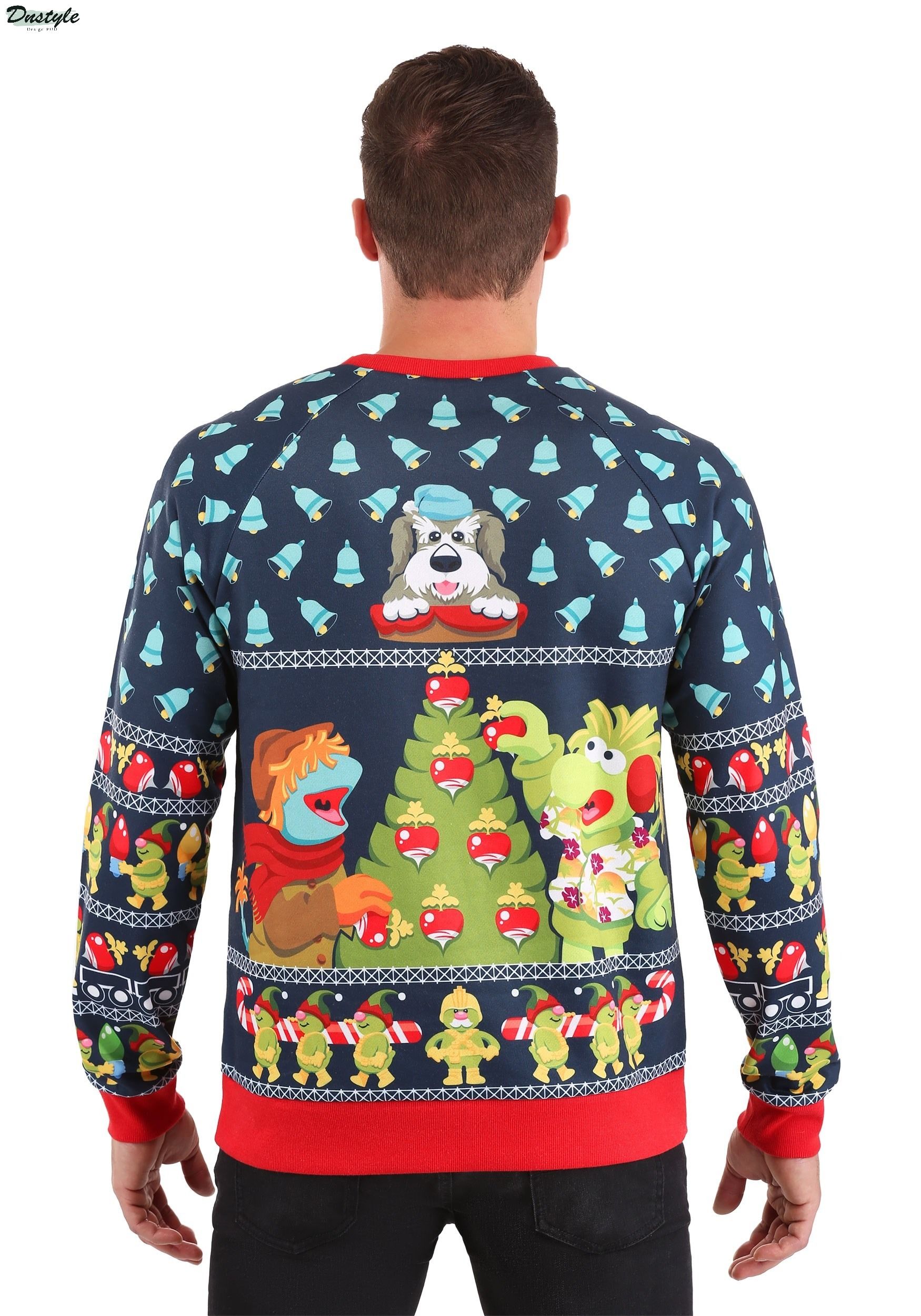 Fraggle Rock Sublimated Muppet Ugly Christmas Sweater 3
