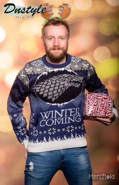 Game Of Thrones Winter Is Coming Stark Ugly Christmas Sweater 1