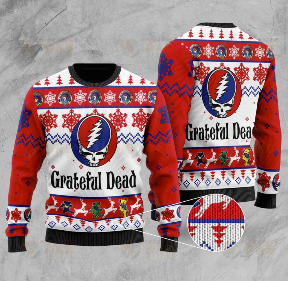 Grateful Dead ugly sweater
