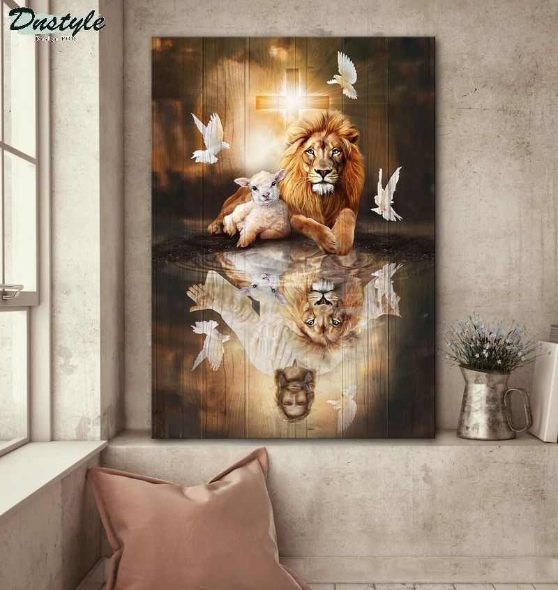 Jesus The Lion of Judah and Lamb of God Canvas