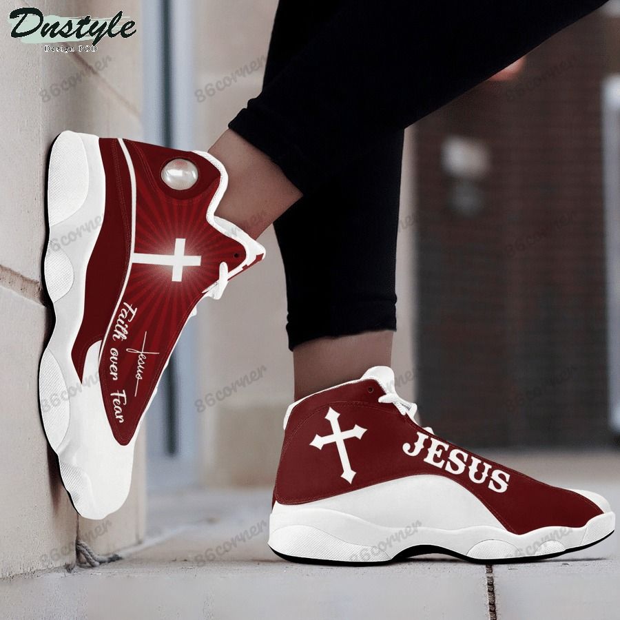 Jesus faith over fear JD13 shoes