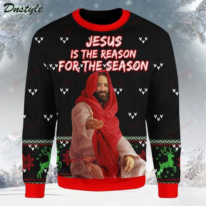 Jesus is the reason for the season ugly christmas sweater
