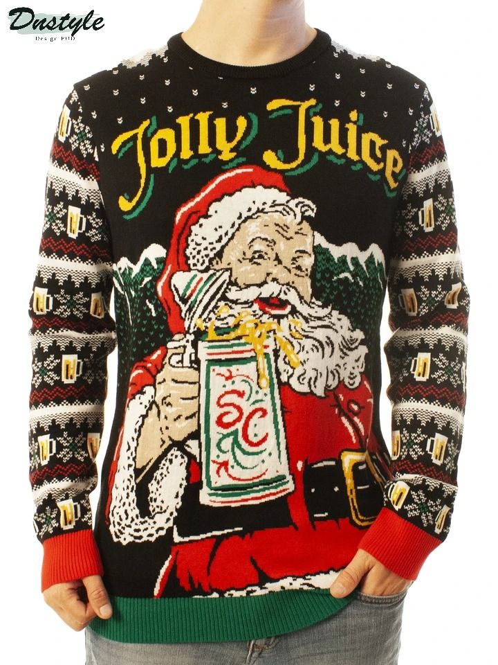 Jolly Juice Ugly Christmas Sweater