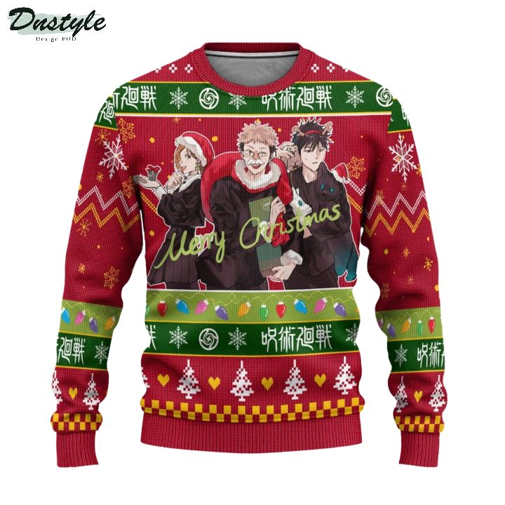 Jujutsu Kaisen Ugly Christmas Sweater 2