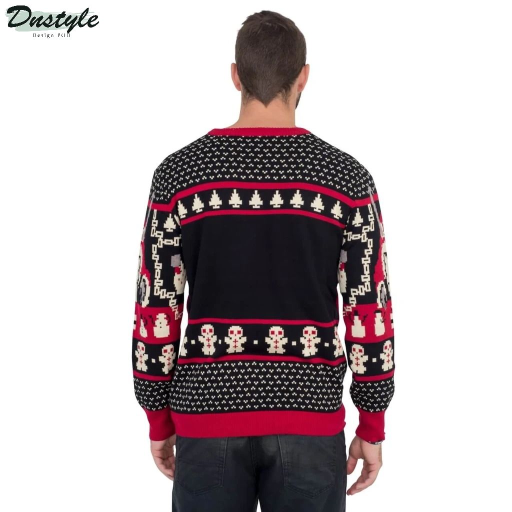 Krampus Knit Ugly Christmas Sweater 2