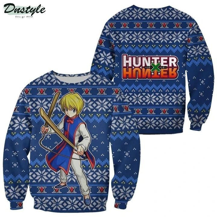 Kurapika Hunter X Hunter Anime Ugly Christmas Sweater
