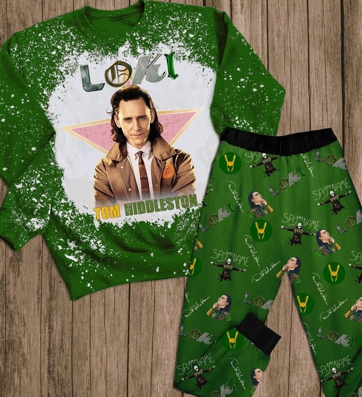 Loki Tom Hiddleston Pajamas Set