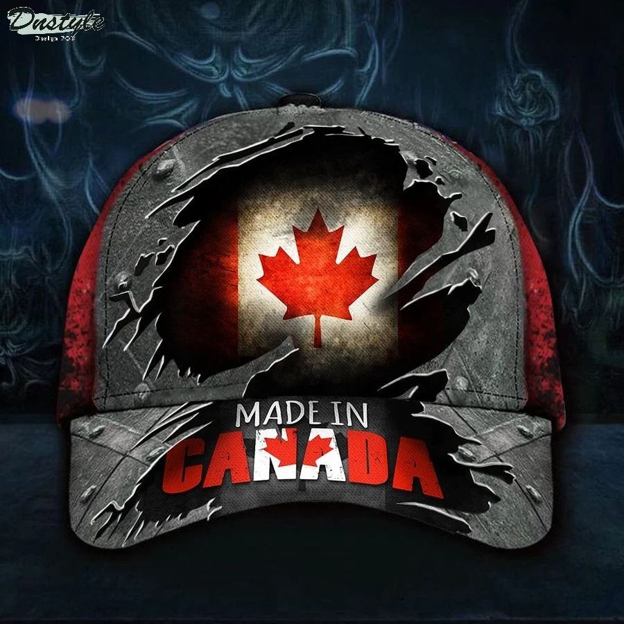 Made In Canada Canadian Flag Vintage Hat