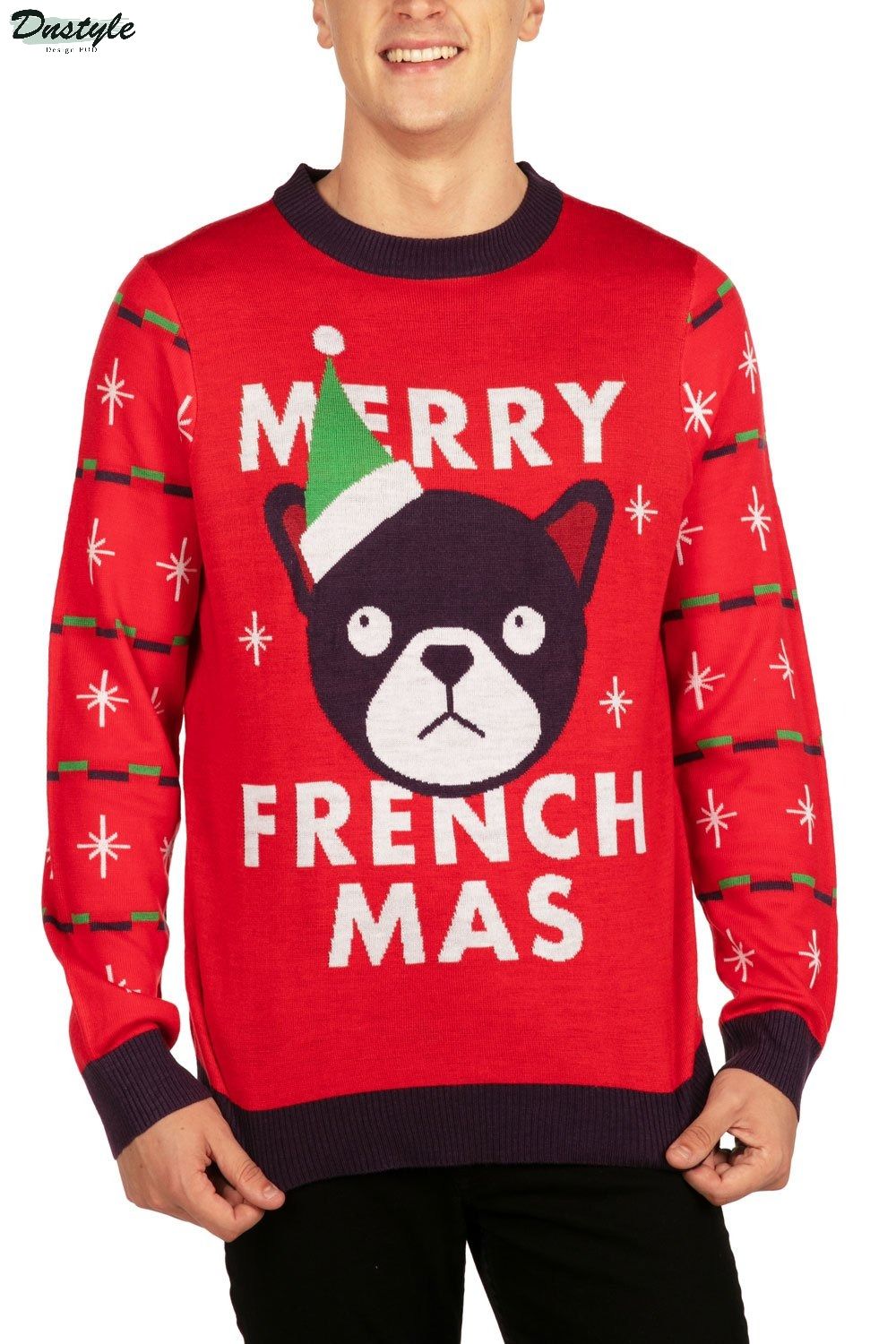 Merry Frenchmas Ugly Christmas Sweater