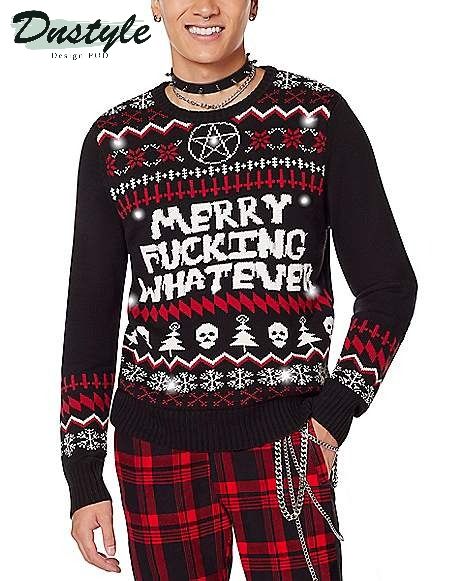 Merry Fucking Whatever Ugly Christmas Sweater