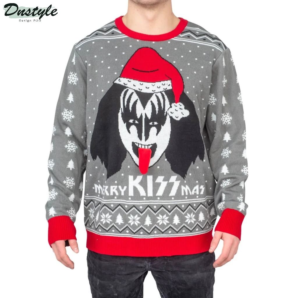 Merry Kissmas Flappy Ugly Christmas Sweater