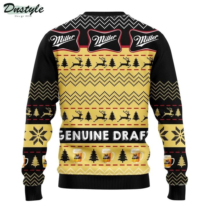 Miler Genuine Draft Ugly Christmas Sweater 1