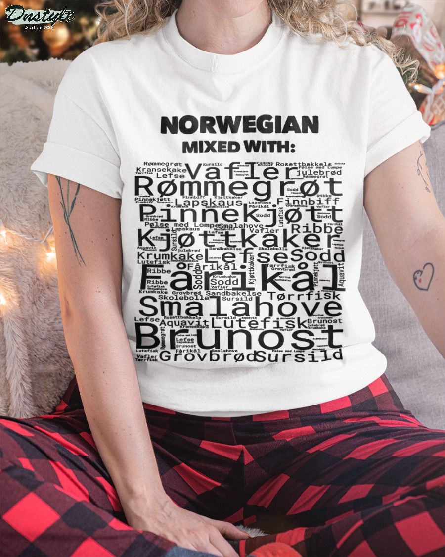 Norwegian mixed with classic t-shirt