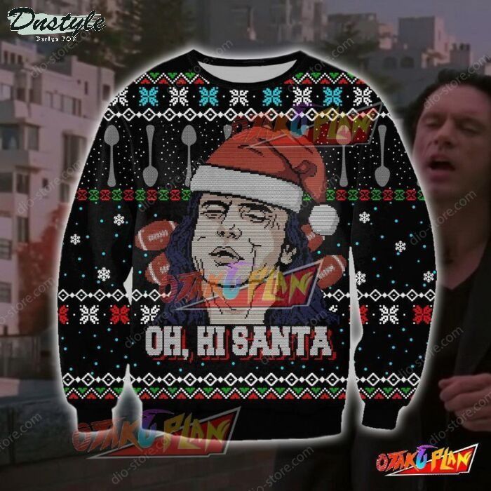 Oh Hi Santa ugly christmas sweater
