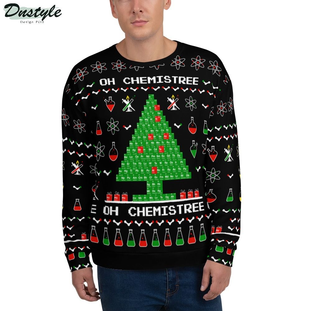Oh chemistree ugly christmas sweater 1