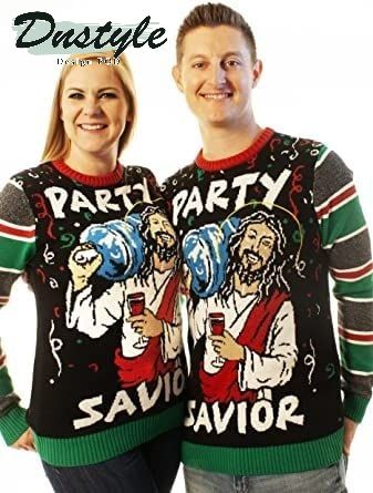 Party Savior ugly christmas sweater 1