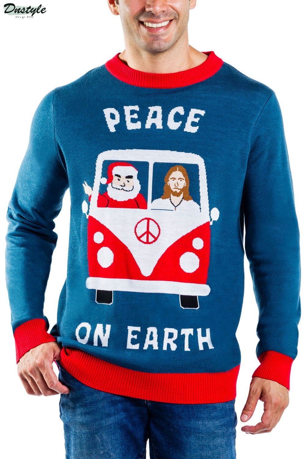 Peace On Earth Ugly Christmas Sweater