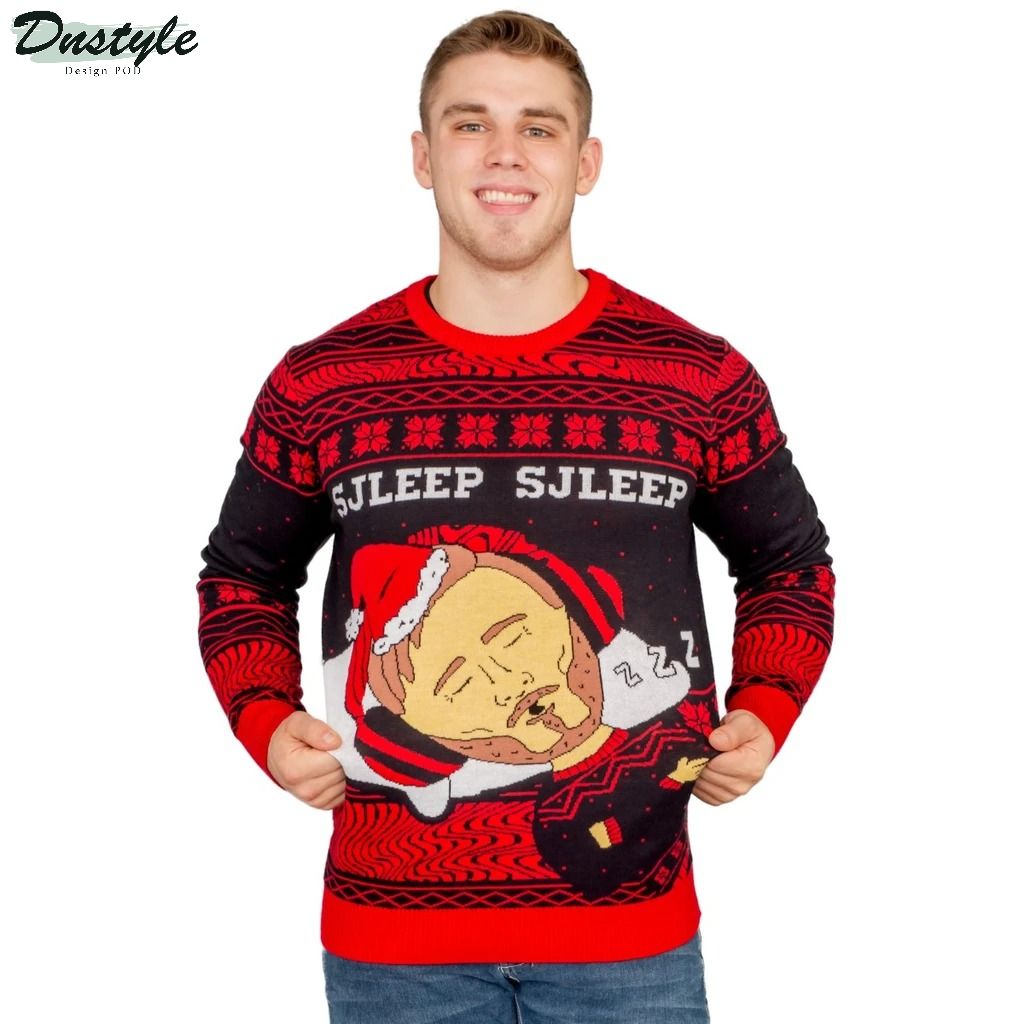 PewDiePie Sjleep Sjleep Ugly Christmas Sweater