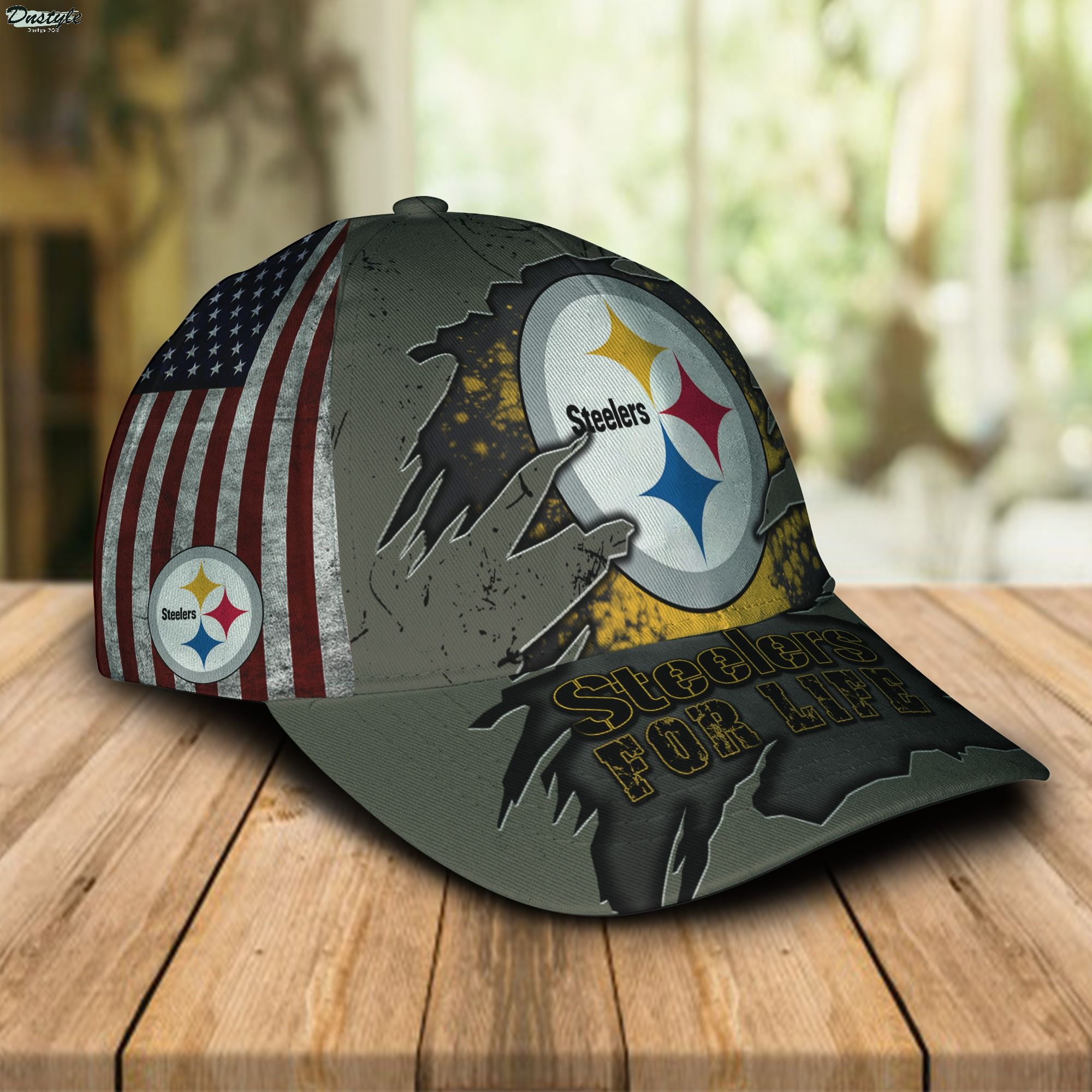 Pittsburgh Steelers For Life Cap hat 1
