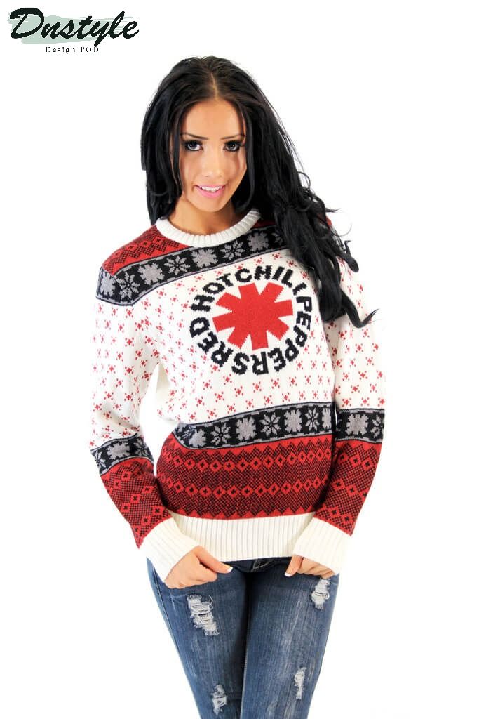 Red Hot Chili Peppers Ugly Christmas Sweater 2