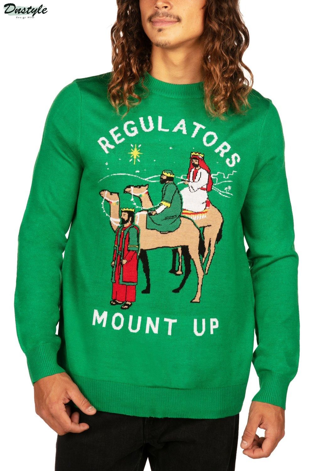 Regulators Mount Up Ugly Christmas Sweater