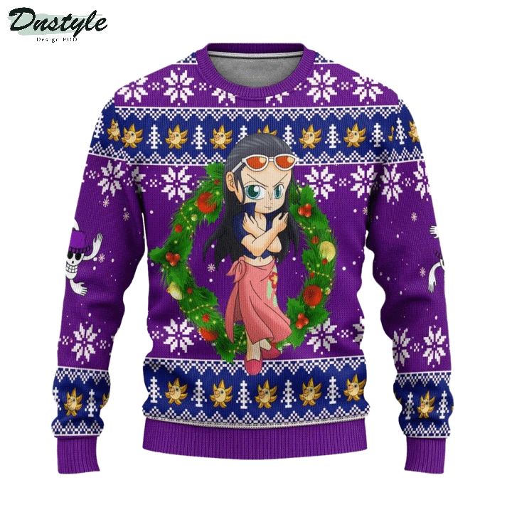 Robin One Piece Anime Ugly Christmas Sweater