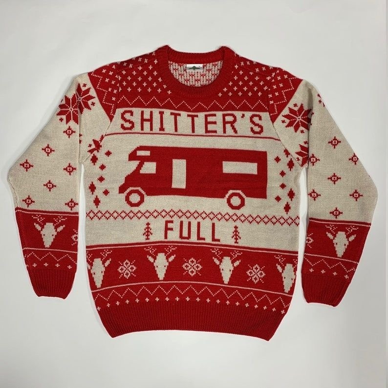 Shitter's full Christmas Vacation ugly christmas sweater
