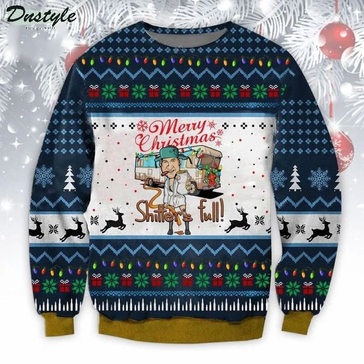 Shitter's full merry christmas ugly sweater