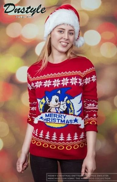 Sonic the Hedgehog Ugly Christmas Sweater 1