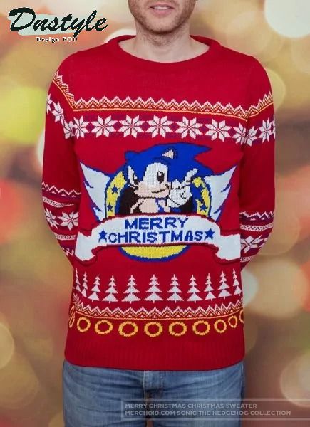 Sonic the Hedgehog Ugly Christmas Sweater 2