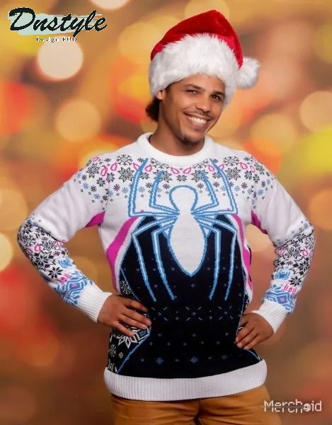 Spider-Gwen ghost of multiverse ugly christmas sweater 2