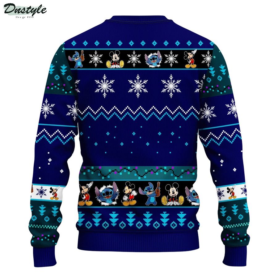 Stitch Mickey Ugly Christmas Sweater 1