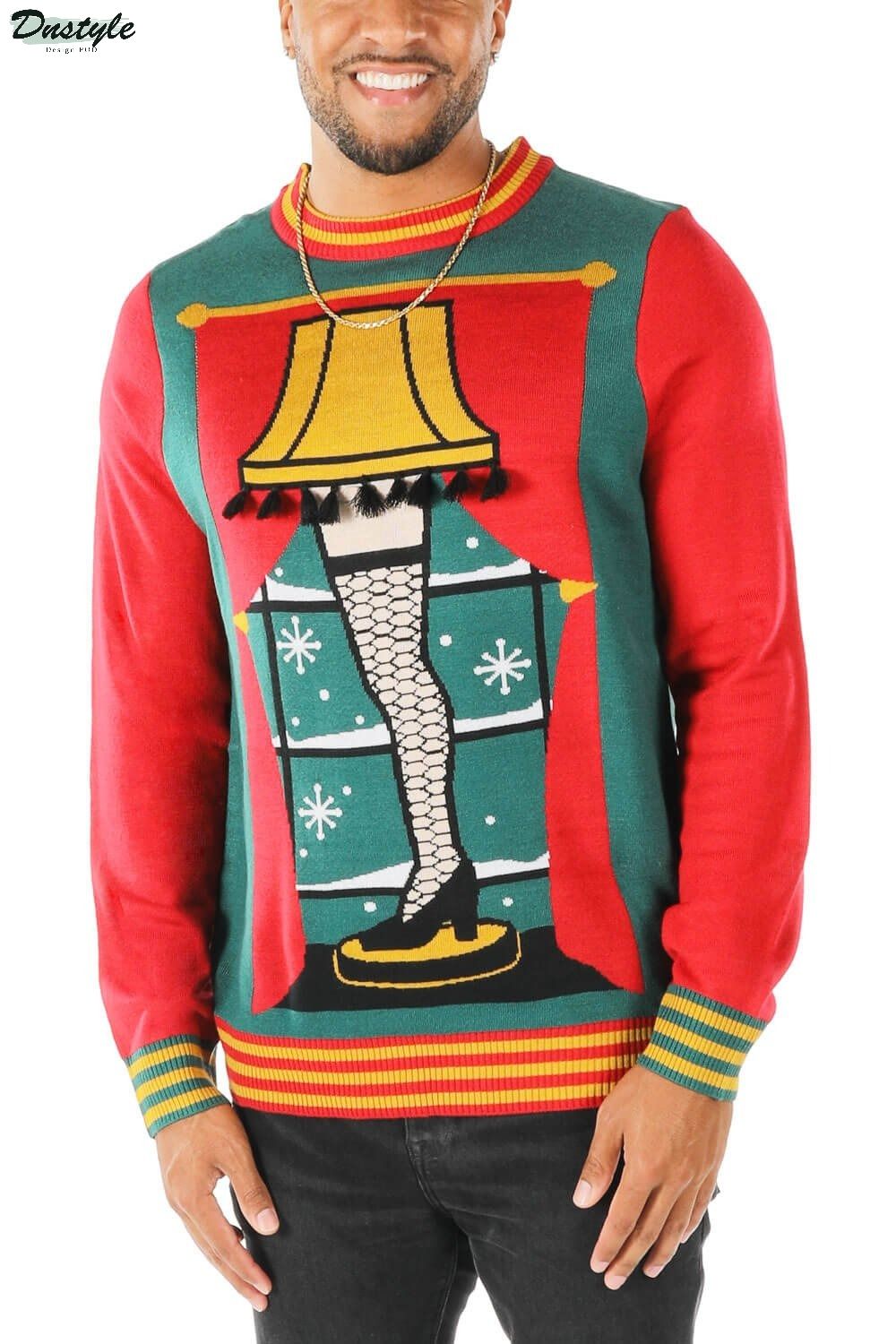 Story Leg Lamp Ugly Christmas Sweater