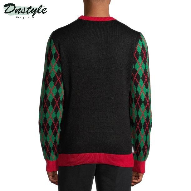 Straight outta north pole ugly christmas sweater 1