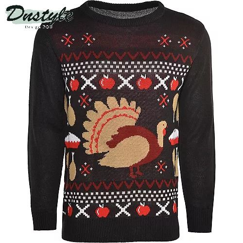 Thanksgiving Feast Ugly Christmas Sweater