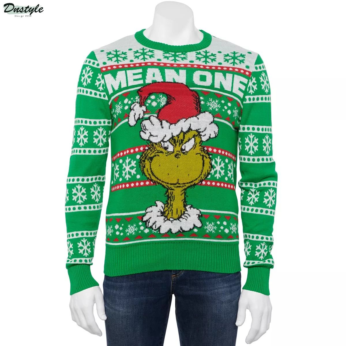 The Grinch mean one ugly christmas sweater