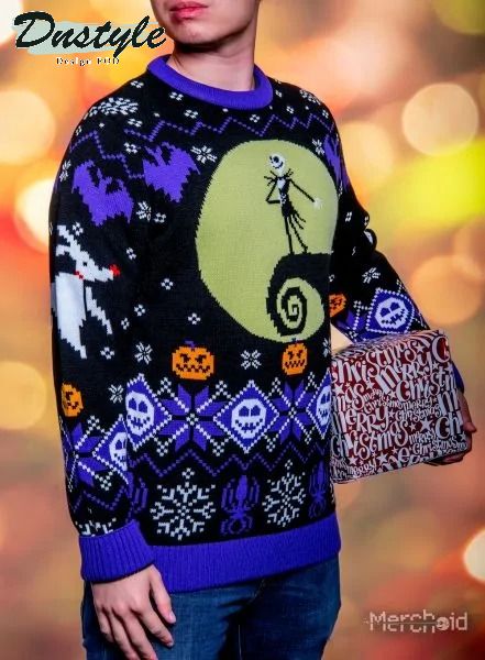 The Nightmare Before Christmas Ugly Christmas Sweater 2