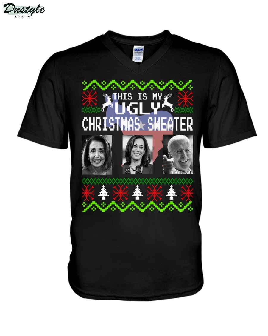 This is my ugly christmas sweater v-neck