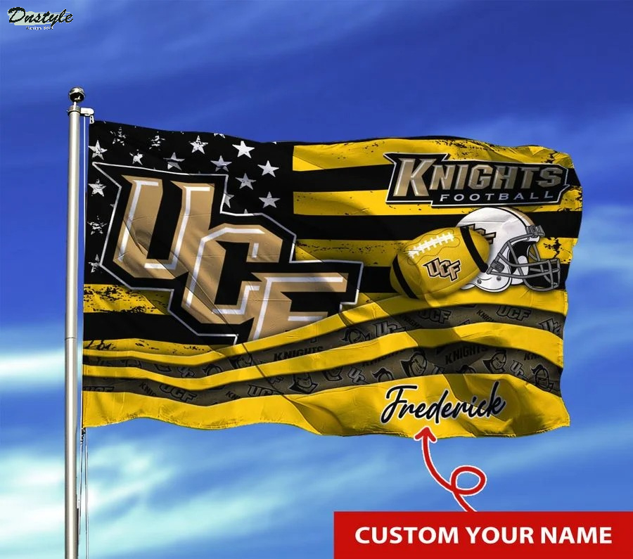 UCF knights NCAA custom name flag